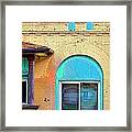 Trinidad Turquoise Framed Print