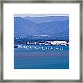 Trinity Inlet From The Air Framed Print