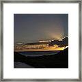 Tropical Rays Framed Print