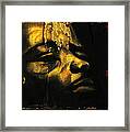 Troubled  African Framed Print