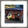 Truck With Benefits Framed Print