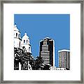Tucson Skyline 2 - Slate Framed Print