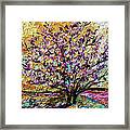 Tulip Magnolia Tree Framed Print