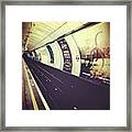 Tunnel Vision. #london Framed Print