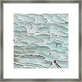 Turquoise Paradise Framed Print