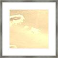 Turtle Cloud Bliss Framed Print