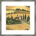 Tuscan Gold Framed Print