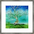 Twilight Tree Framed Print