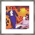 Two Austin Powers!!! 😎😎#young Framed Print