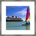 Two Boats  C6j5527 Framed Print