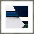 Two Boats Moored Framed Print