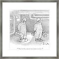 Two Men Are In Hazmat Suits And One Is Wearing Framed Print