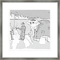 Two Mobsters Framed Print