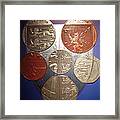 Two Pence Five Pence Ten Pence Framed Print