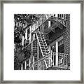 Typical Building Of Brooklyn Heights - Brooklyn - New York City Framed Print