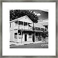 Typical Key West Wooden Historic Buildings Whitehead Street Key West Florida Usa Framed Print