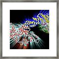 Ubiquitin Ligase Molecule Framed Print