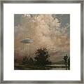 Ufo's - A Scouting Party Framed Print