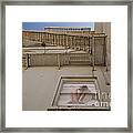 Under The Fire Escape Framed Print