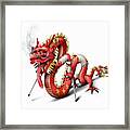 Unhealthy Chinese Dragon Framed Print