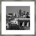 Union Station In Black And White Framed Print