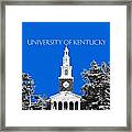 University Of Kentucky - Blue Framed Print