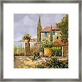 Uno Sguardo Sul Mare Framed Print