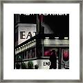 Evening Walk Framed Print