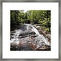 Upper Chapel Brook Falls Framed Print