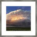 Uprising - Big Sky Montana Thunderstorm Framed Print