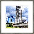 Urbania - Atlanta Buckhead Skyline Framed Print
