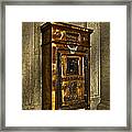 Us Mail Letter Box Framed Print