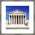 Us Supreme Court Building, Washington Framed Print