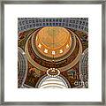 Utah State Capitol Rotunda Interior Archways Framed Print