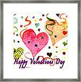 Valentines Greetings Framed Print