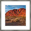 Valley Of Fire Framed Print