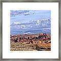 Valley Of Fire Vista Framed Print