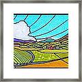 Valley View Framed Print