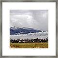 Valley Weather Framed Print