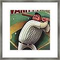 Vanity Fair Cover Featuring Babe Ruth Framed Print