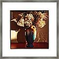 Vase And Flowers Still Life Framed Print