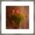 Vase Of Tulips Framed Print