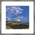 Velvet Hills Framed Print