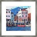 Venice Backwater Framed Print