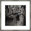 Venice Canal Memory Framed Print