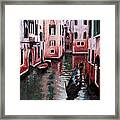 Venice Gondola Ride Framed Print