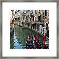 Venice Gondolas 2 Framed Print