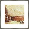 Venice - Santa Maria Della Salute Framed Print
