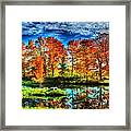 Vermont Colors Framed Print