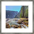 Vernal Falls Overlook Framed Print